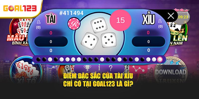 Điểm đặc sắc của Tài Xỉu chỉ có tại Goal123 là gì?